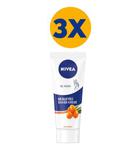 Nivea E Vitamini Deniz İğdesi 75 Ml 3 Adet El Ve Tırnak Kremi