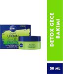 Nivea Essentials Urban Skin Detox Spf 20 50 ml 48 Saat Nem Takviye Jel Gece Kremi