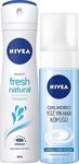 Nivea Fresh Natural 150 Ml Kadın Deo Sprey + Normal Ve Karma Ciltler Yüz Temizleme Köpüğü 150 Ml