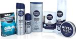 Nivea Gillette Mach 3'Lü Silver Protect Cilt Bakım Seti