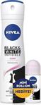 Nivea Invisible Black & White Clear Kadın Deodorant 150 Ml + Mini Roll-On 25 Ml