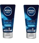 Nivea Jöle Aqua 150Ml Erkek Extra Sert No 6-2 Adet