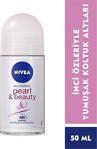 Nivea Kadın Roll On Deodorant Pearl&Beauty,48 Saat Anti-Perspirant Koruma 50Ml