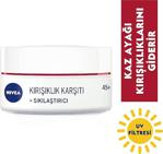 Nivea Kırışıklık Karşıtı + Sıkılaştırıcı 45+ Yaşa Özel 50 ml Yüz Bakım Kremi