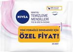 Nivea Kuru Ve Hassas Ciltler 25'Li Makyaj Temizleme Mendili