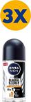 Nivea Men Black & White İnvisible Güçlü Etki 50 Ml 3 Adet Roll-On