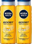 Nivea Men Boost 500 Ml 2 Adet Duş Jeli