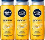 Nivea Men Boost 500 Ml 3 Adet Duş Jeli