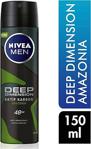 Nivea Men Deep Dimension Amazonia 150 Ml 3 Adet Deo Sprey