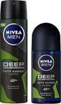 Nivea Men Deep Dimension Amazonia Roll-On 50 Ml + Deodorant 150 Ml L