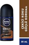 Nivea Men Erkek Roll On Deodorant Deep Dimension Espresso,48 Saat Anti-Perspirant Koruma,150Ml