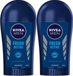 Nivea Men Fresh Active 40 ml 2 Adet Deo Stick