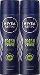 Nivea Men Fresh Power 150 Ml 2 Adet Deo Sprey