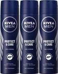 Nivea Men Protect & Care 150 ml 3'lü Paket Deo Sprey