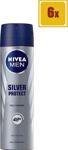 Nivea Men Silver Protect 150 ml Deo Spray x6 Adet