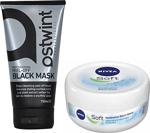 Nivea Ostwint Soyulabilir Siyah Maske 150 Ml Ve Soft Nemlendirici Krem 300 Ml