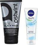 Nivea Ostwint Soyulabilir Siyah Maske 150Ml Ve Soft Nemlendirici Tüp Krem 75Ml