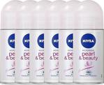 Nivea Pearl & Beauty 50 Ml 6 Adet Roll-On