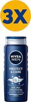 Nivea Protect&Care Duş Jeli 500 Ml X3 Avantajlı Paket