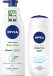 Nivea Pump Aloe Vera Yağı Vücut Losyonu 400 Ml + Duş Jeli Creme Soft 250 Ml