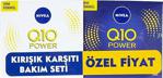 Nivea Q10 Kırışık Karşıtı 50 ml + Gece Kremi 50 ml Gündüz Bakım Kremi