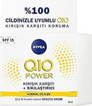 Nivea Q10 Plus Energy Kırışık Karşıtı Spf 15 50 ml Enerji Gündüz Kremi