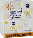 Nivea Q10 Plus Kırışık Karşıtı Spf 30 50 ml + Göz Kremi 15 ml Hediyeli Gündüz Kremi