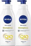 Nivea Sıkılaştırıcı Vücut Losyonu Q10 Vitamin C 400Ml,48 Saat Nemlendirme,10 Günde Sıkılaş X2Adet