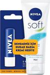 Nivea Soft 75 Ml + Original Dudak Bakım Kremi