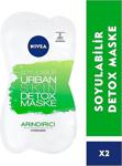 Nivea Urban Skin Detox Maske - Soyulabilir Arındırıcı Maske 2 Adet (2X5 Ml )