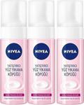 Nivea Yatıştırıcı Kuru Ciltler 150 Ml 3 Adet Yüz Temizleme Köpüğü