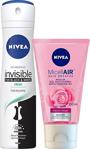 Nivea Yüz Bakım Rose Yüz Temızleme Jelı 150 Ml + Deodorant Black &White Fresh Kadın 150 Ml