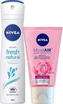 Nivea Yüz Bakım Rose Yüz Temızleme Jelı 150 Ml + Deodorant Fresh Kadın 150 Ml