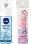 Nivea Yüz Yıkama Köpüğü Normal Ciltler 150 Ml & Ipek Makyaj Temizleme Pedi 70'Li