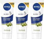 Nivea Zeytinyağı Nemlendirici Bakım 100 Ml 3 Adet El Kremi