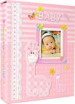 Nobbystar 100\'lük 10x15cm Kutulu Pembe Kız Bebek Fotoğraf Albümü