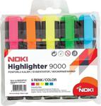 Noki Pastel Fosforlu Kalem 5'Li̇ Pvc 9000P5Pvc