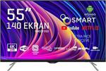 Nordmende 55" 139 Ekran Uydu Alıcılı 4K Ultra Hd Android Smart Led Tv