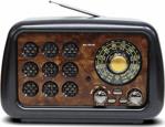 Nostalji Radyo Kemai Md-1901Bt Bluetooth+Fm Radyo+Usb+Sd Kart