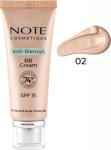 Note Anti-Blemish Bb Cream Akneye Yatkın Ciltler 02 Light Beige