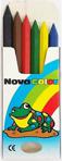 Nova Color 6 Renk Kısa Boya Kalemi Nc-1106