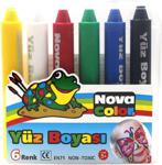 Nova Color 6 Renk Yüz Boyası Nc-210