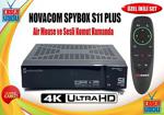 Novacom Spybox S11 Plus 5G Ci Turbo 4K Android Uydu + Air Mouse Ve Sesli Komut Kumanda Kumanda Dahil