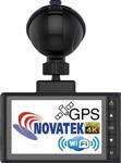 Novatek NT603GW GPS Wifi 256GB Kart Destekli 4K Ultra HD Manyetik Vantuzlu Akıllı Araç Kamerası
