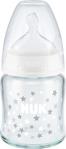 Nuk Beyaz First Choice+ Cam Biberon 120Ml (0-6 Ay, Orta Delik)