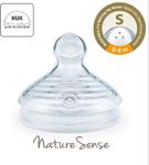 Nuk Nature Sense Silikon Biberon Emziği 2'Li (0-6 Ay Small)