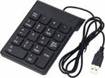 Numeri̇c Keypad-Numpad-Usb Kablolu Keypad 18 Tuş Numped Keyped Say