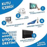Nunamax 3Mm Samsung 55Mu7000 Tv Ekran Koruyucu / Tv Koruma Paketi