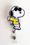 Nur Ortopedi Sarı Kazaklı Snoopy Temalı Yoyo Yaka Kartlığı