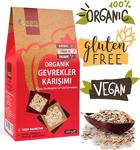 Nustil Glutensiz 250 Gr Organik Gevrekler Karışımı